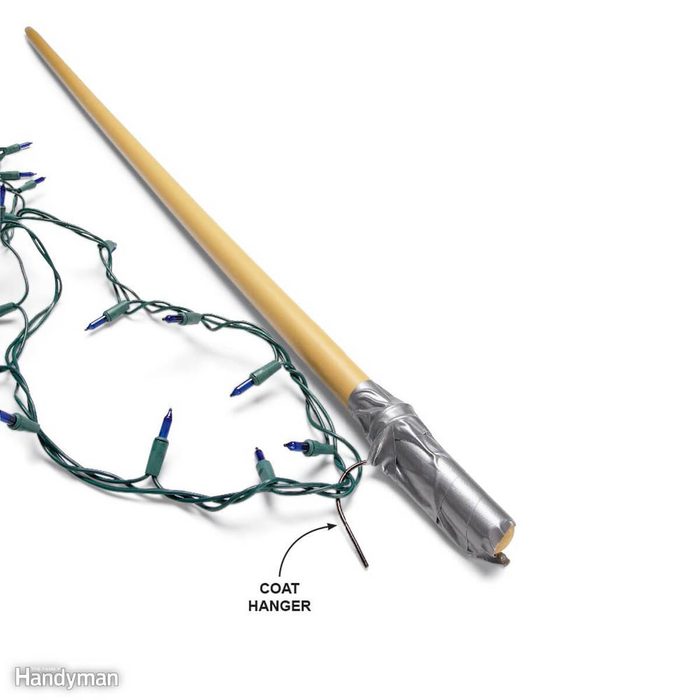 Christmas light hanging hook