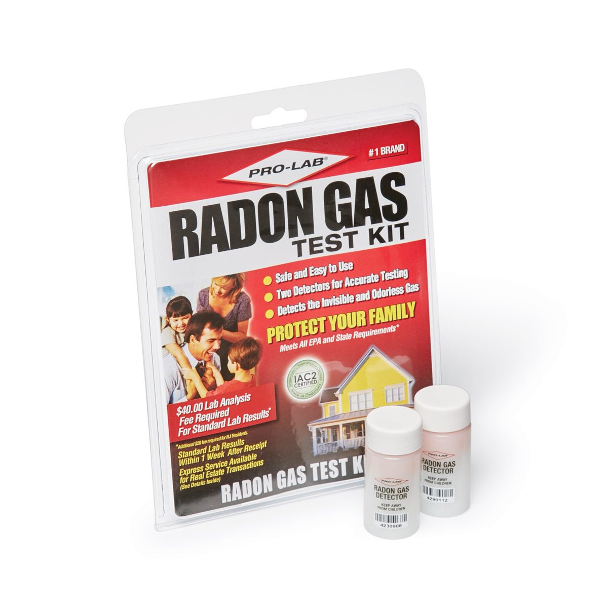 Do another radon test