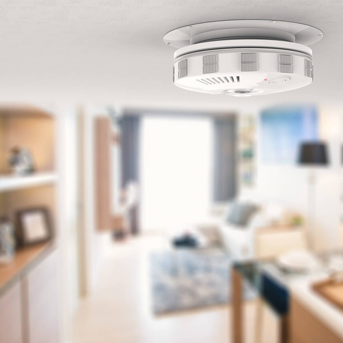dfh10_shutterstock_476795194 smoke detector carbon monoxide CO furnace smells like rotten eggs / furnace smells like sewer