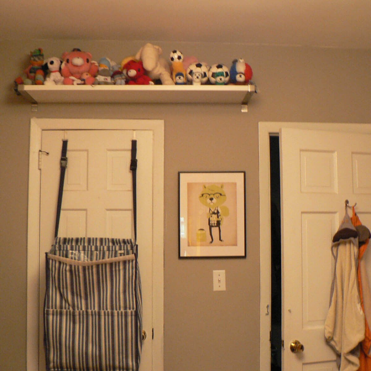 Hang a Shelf Above the Door