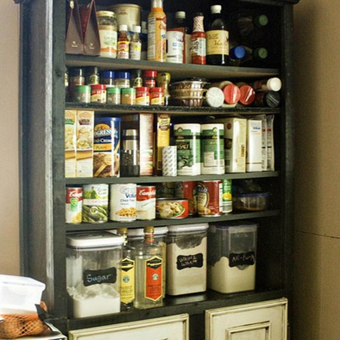 bookshelf pantry