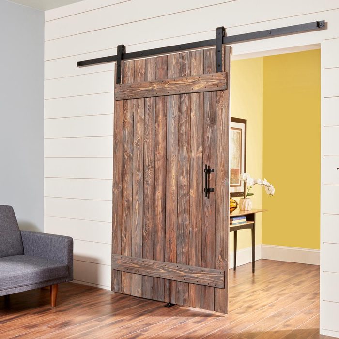 rustic DIY barn door