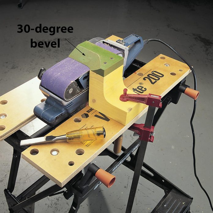 belt sander tool sharpening