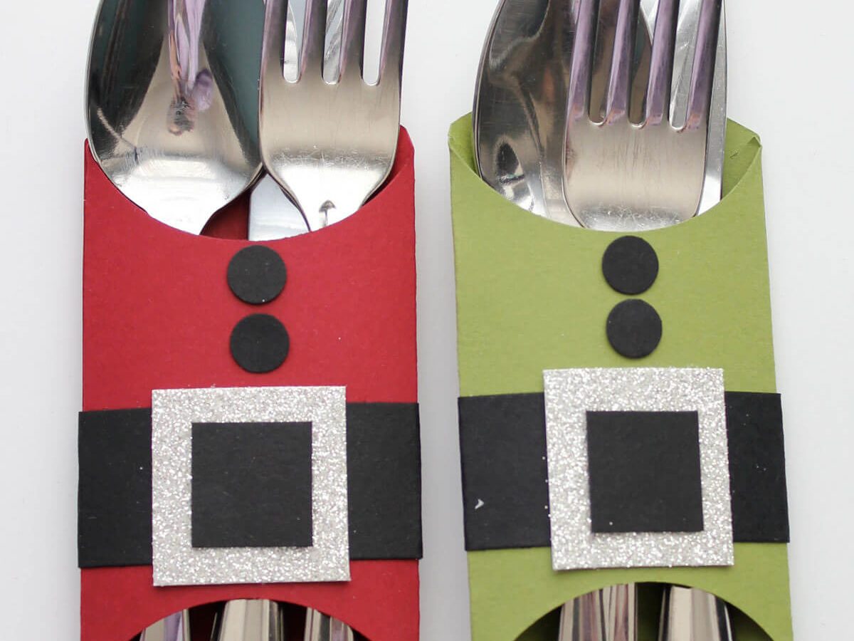 Christmas Utensil Holders