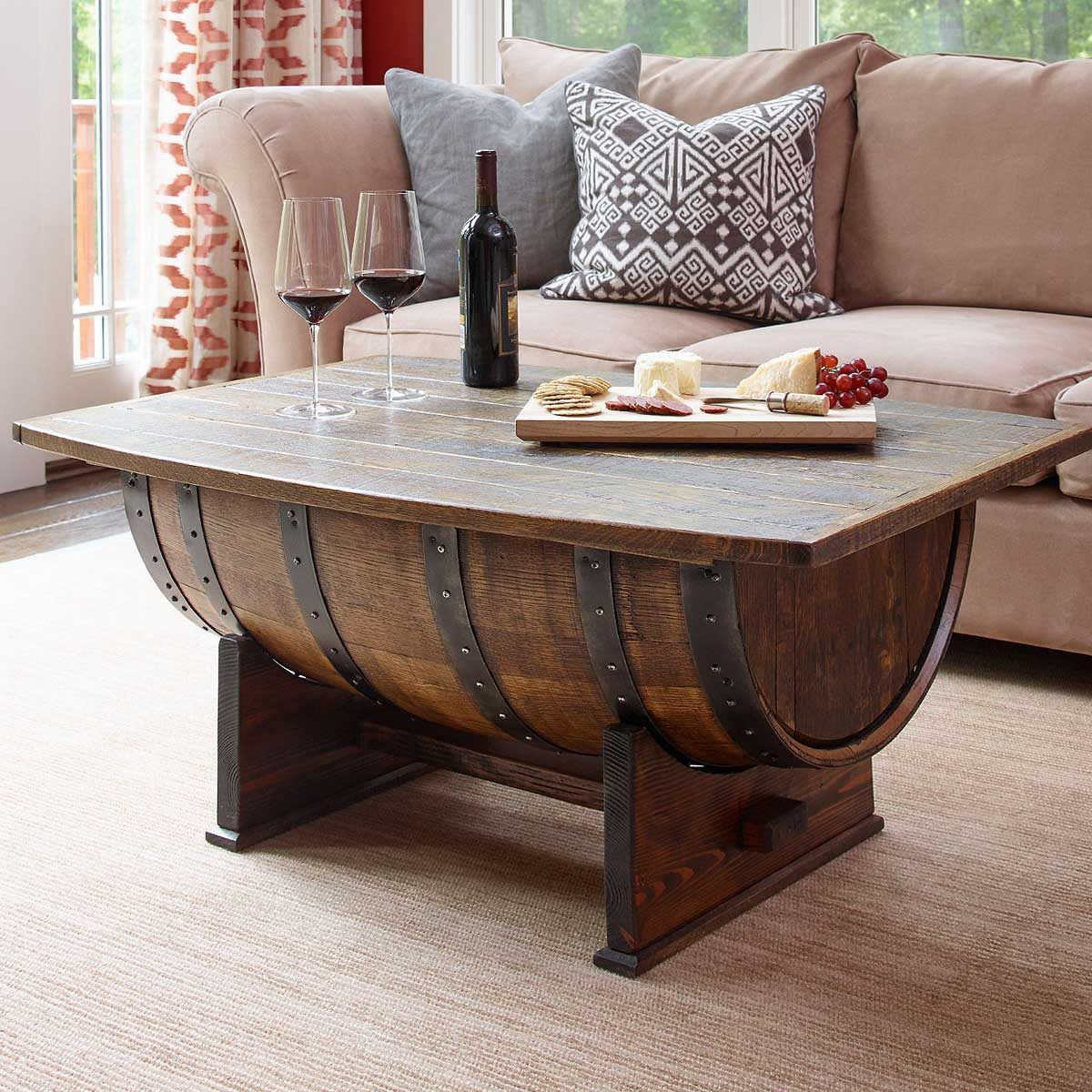 dfh11_whiskey barrel coffee table