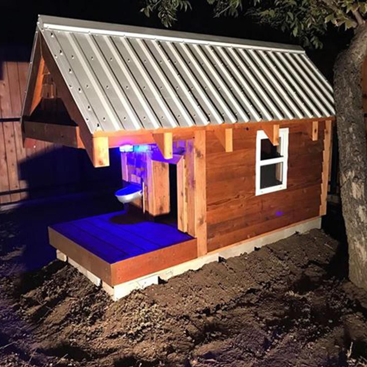 dog house lighting