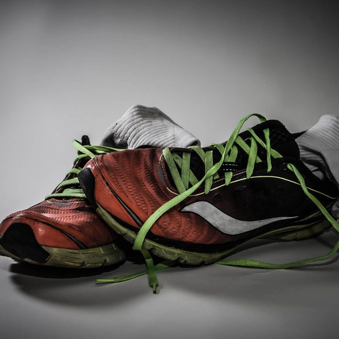 shutterstock_264845189 dirty sneakers tennis shoes