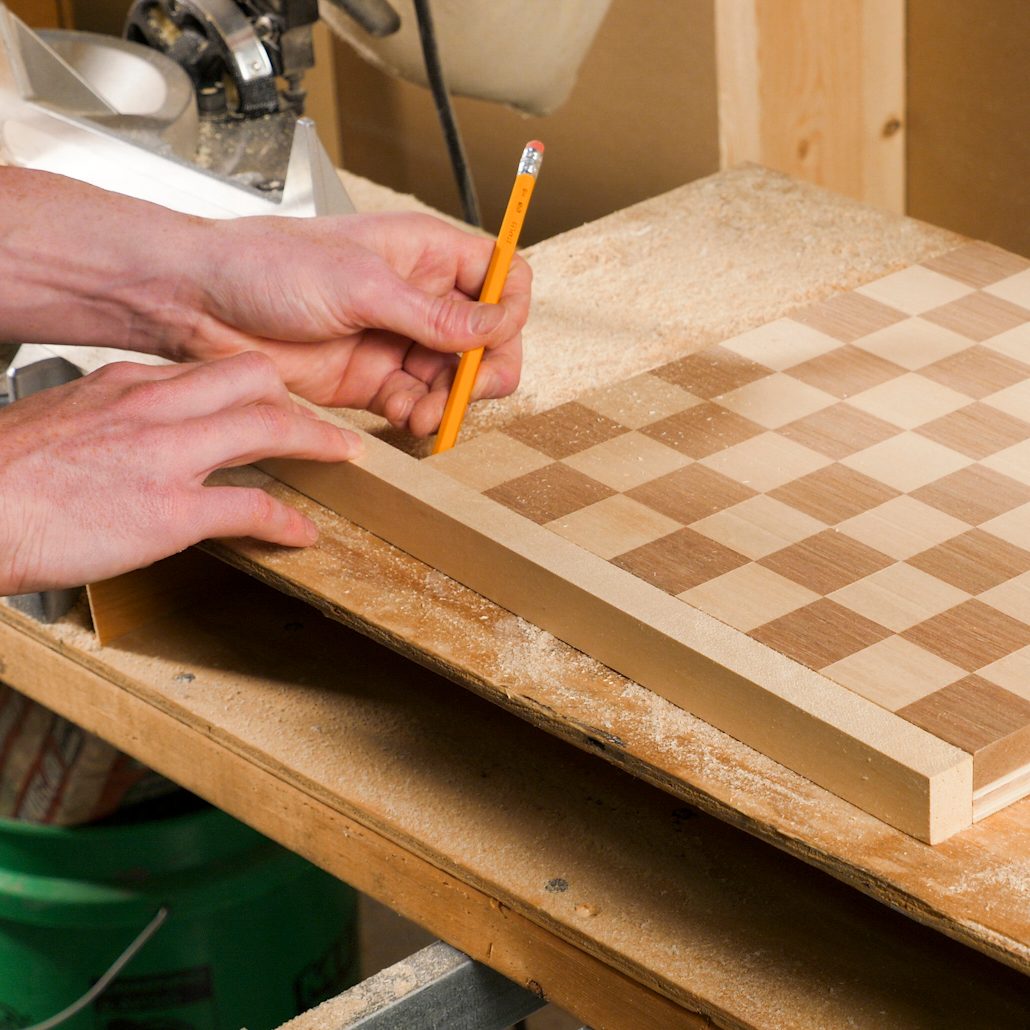 Chessboard Scribe Lengths