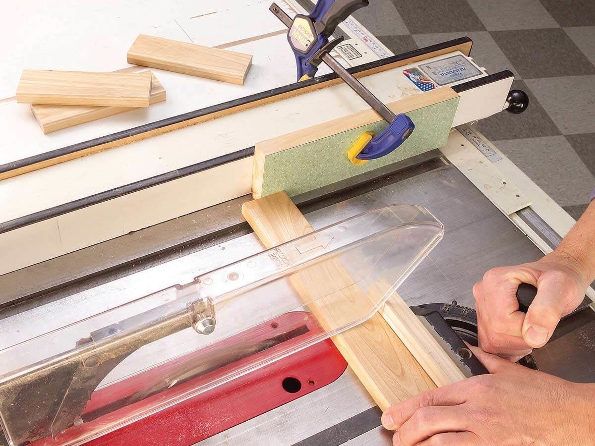 Stop block for multiple cutoffs