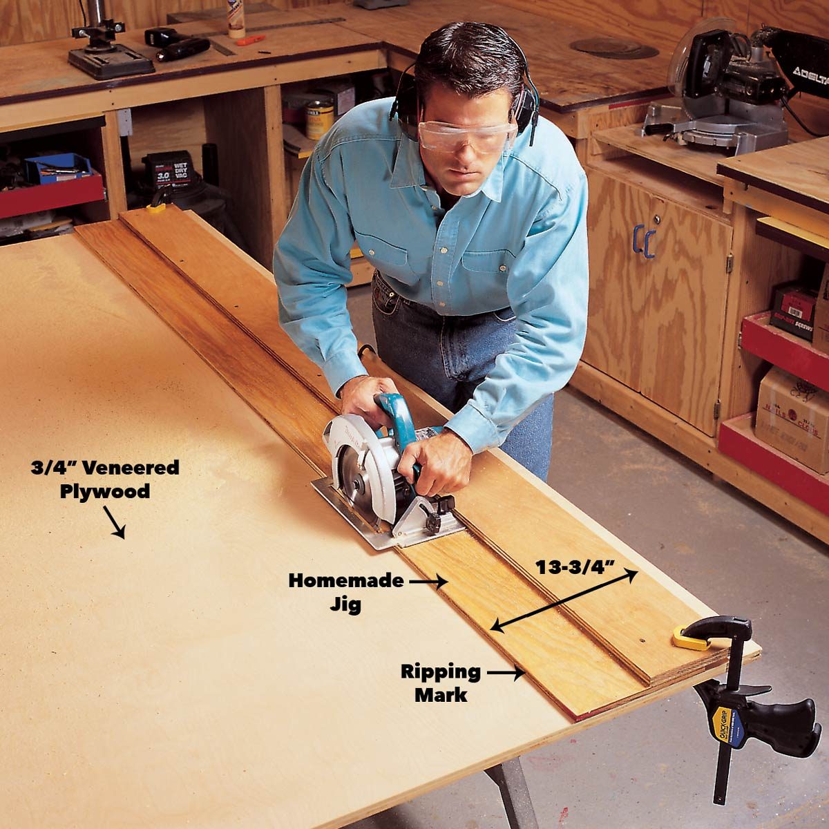 cut bookcase plywood