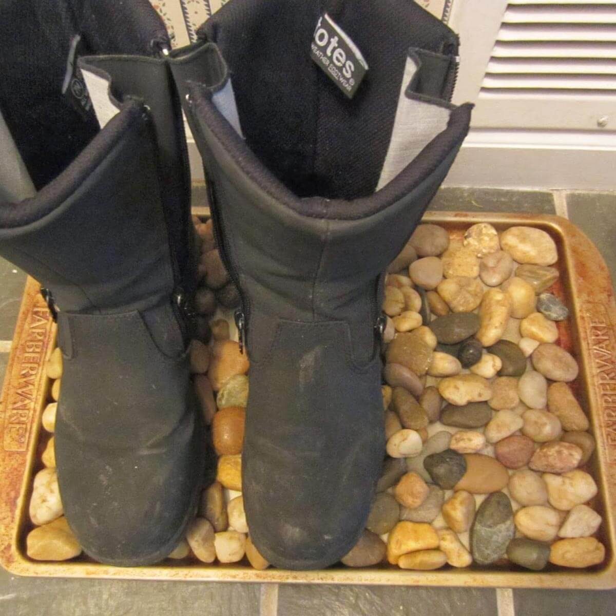 baking sheet boot tray