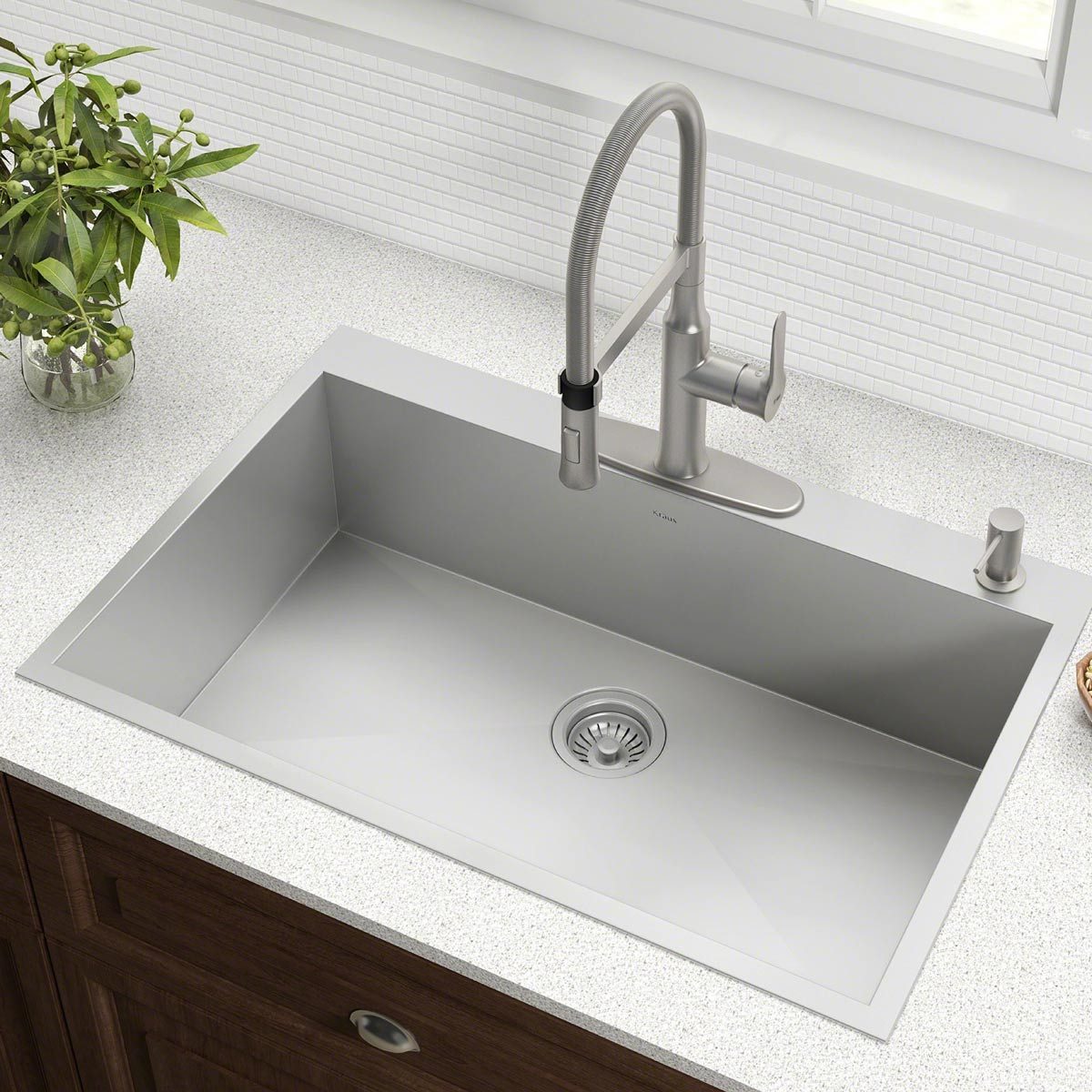 drop-in-sink kitchen