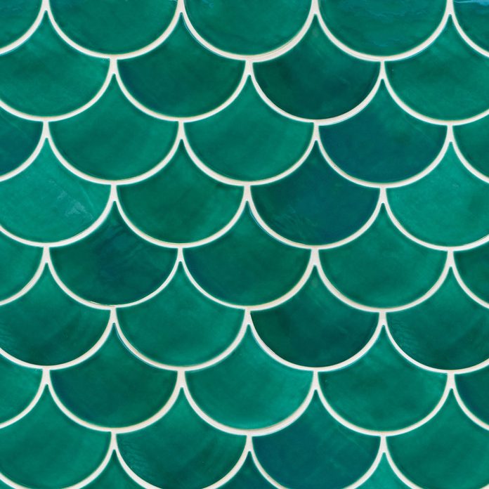 fish scale tile