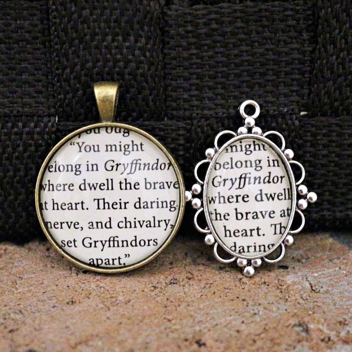 book page jewlery