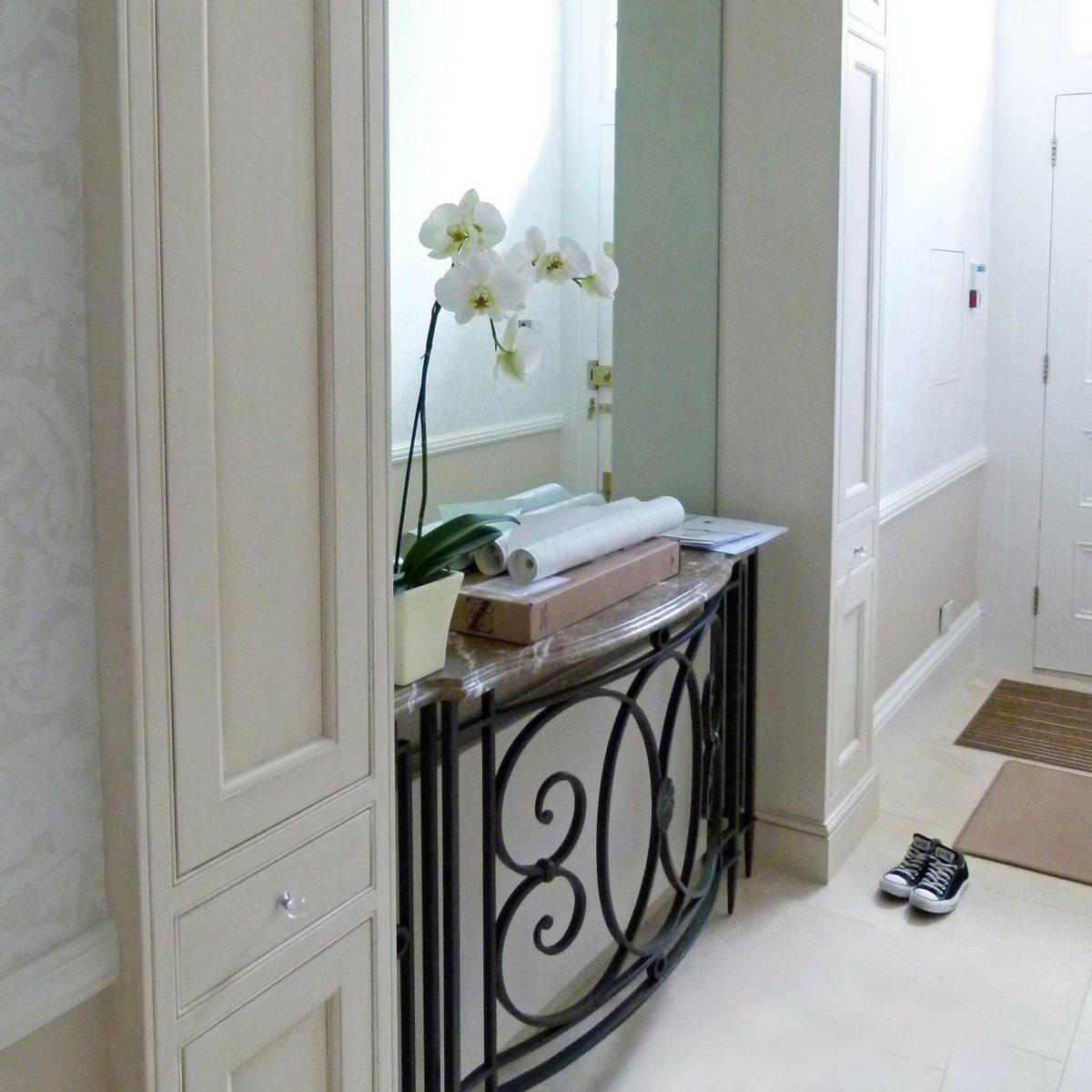 radiator cover front entryway