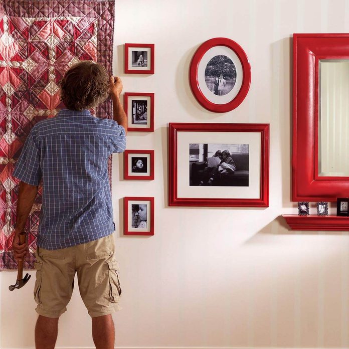 artwork gallery wall