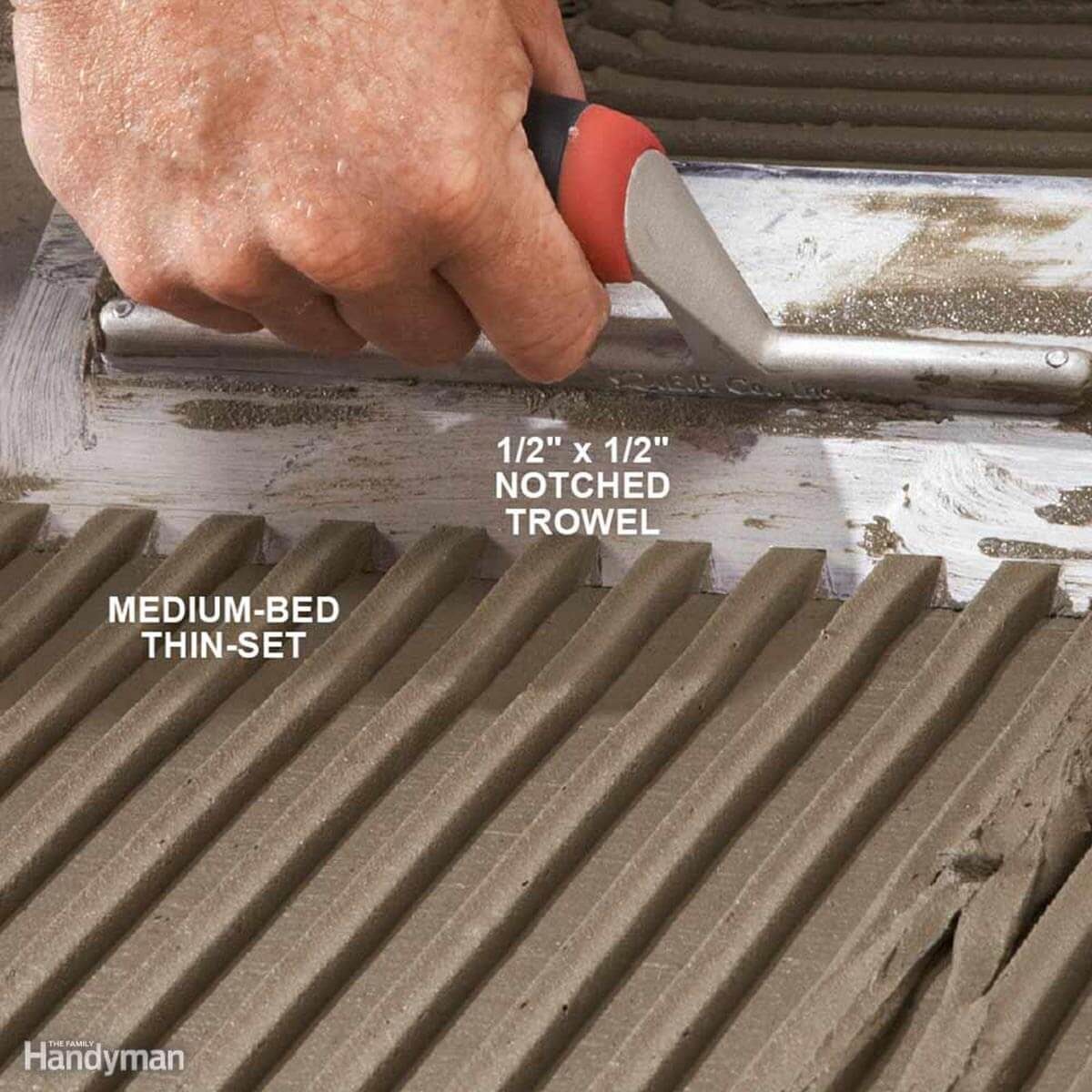 TROWEL SIZE TILE GROUT