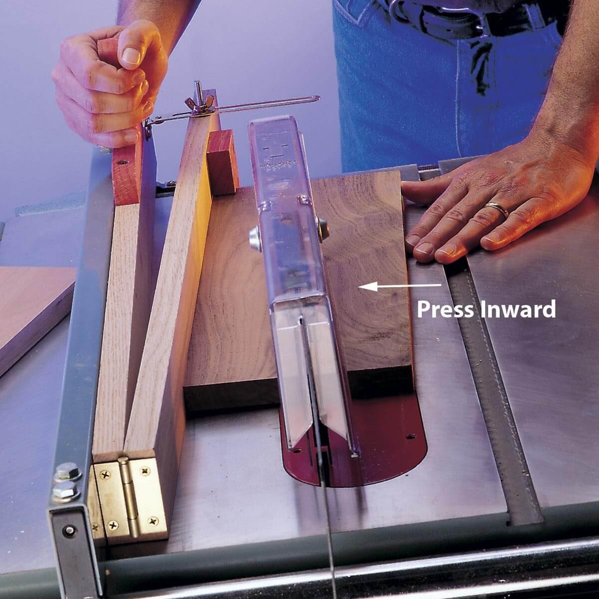 Tapering jig workshop tip