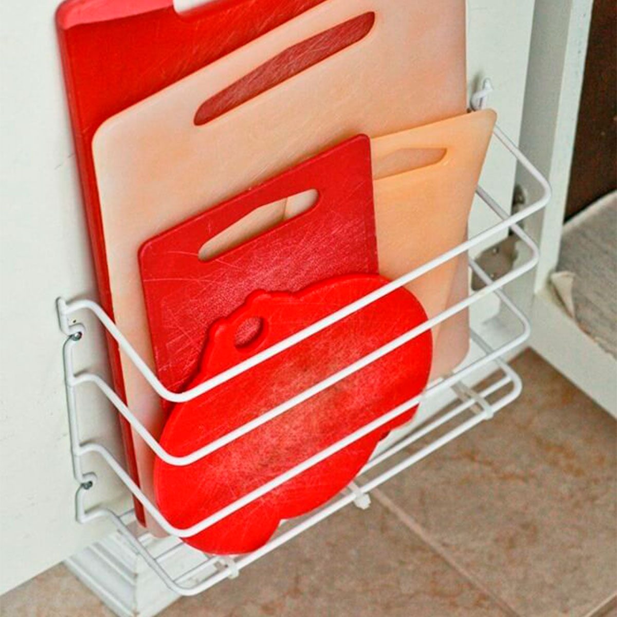 organize cutting boards