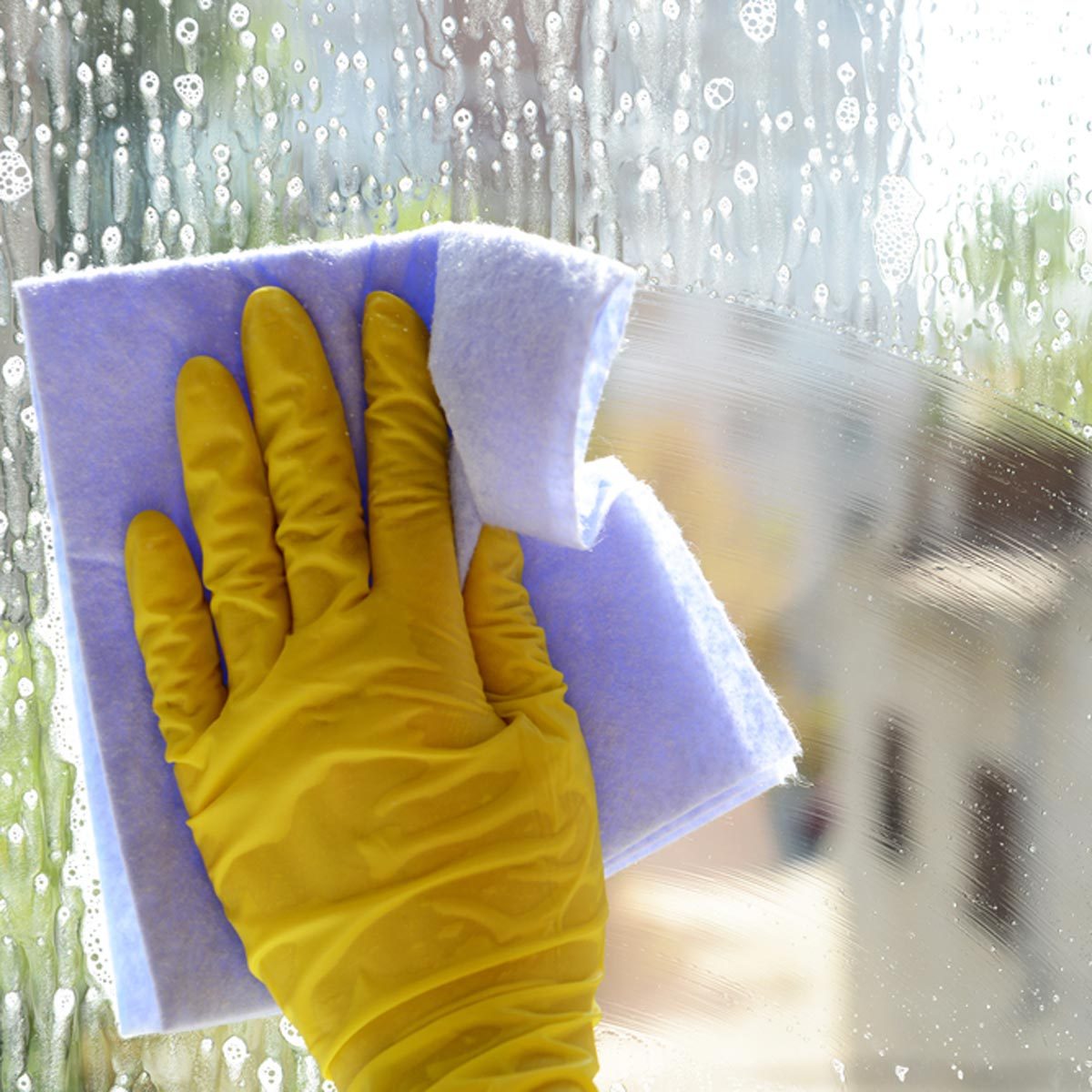 cleaning windows