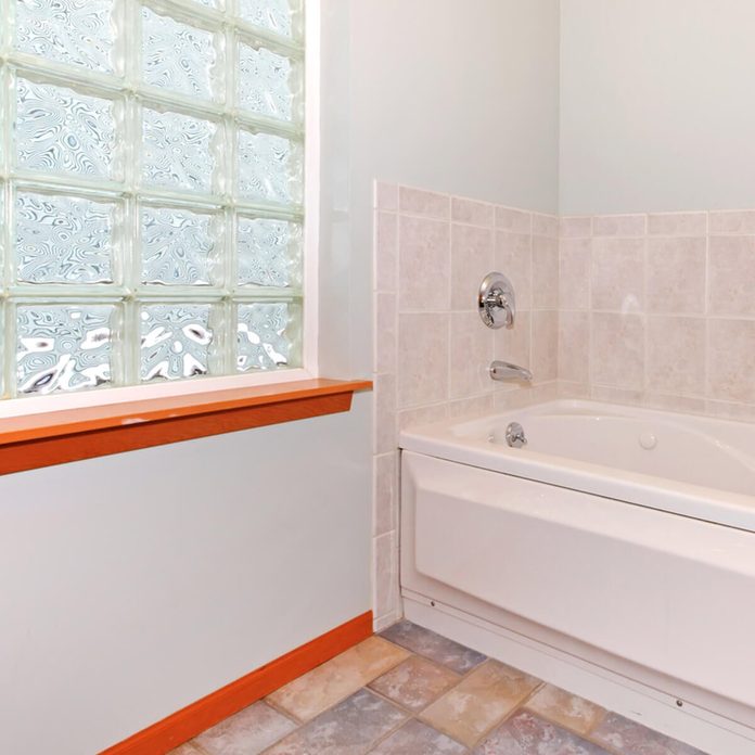 glass block bathroom windows