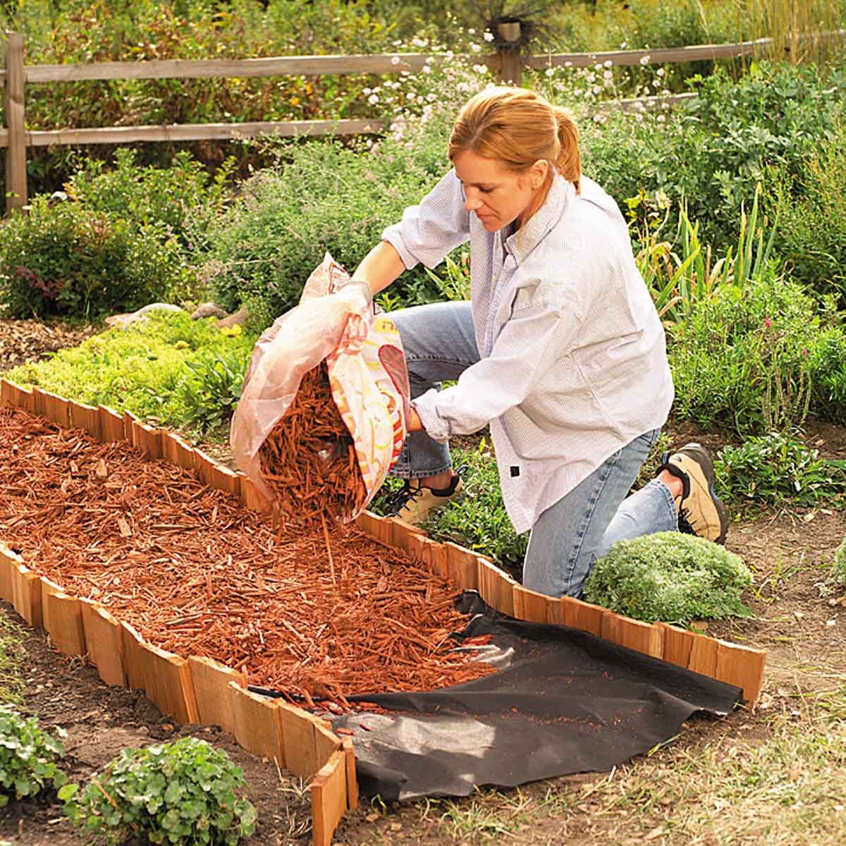 garden path mulch