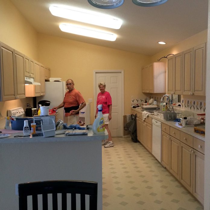 Before kitchen remodel