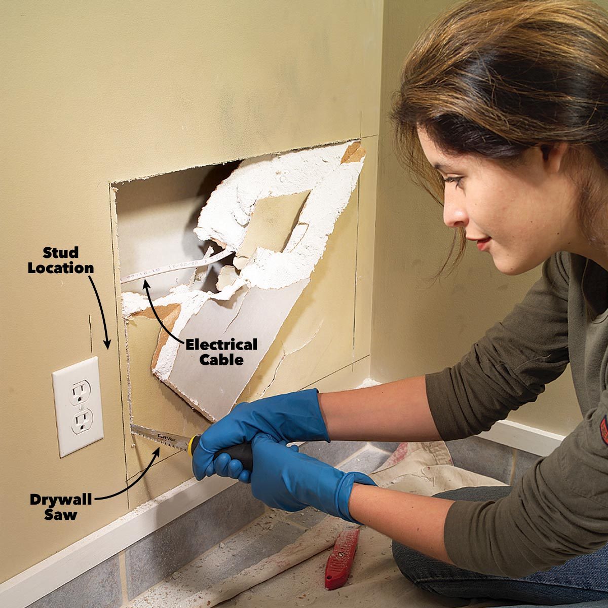 how to fix drywall