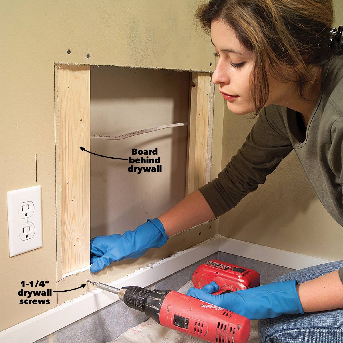 how to fix drywall