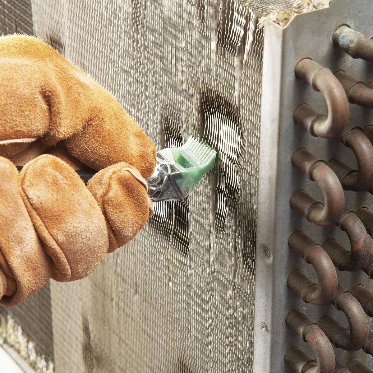 fin comb for air conditioner maintenance