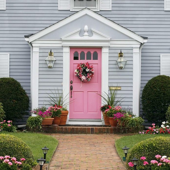 Pink Front Door