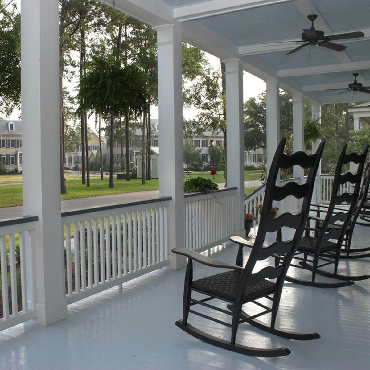 Ceiling Fan Front Porch