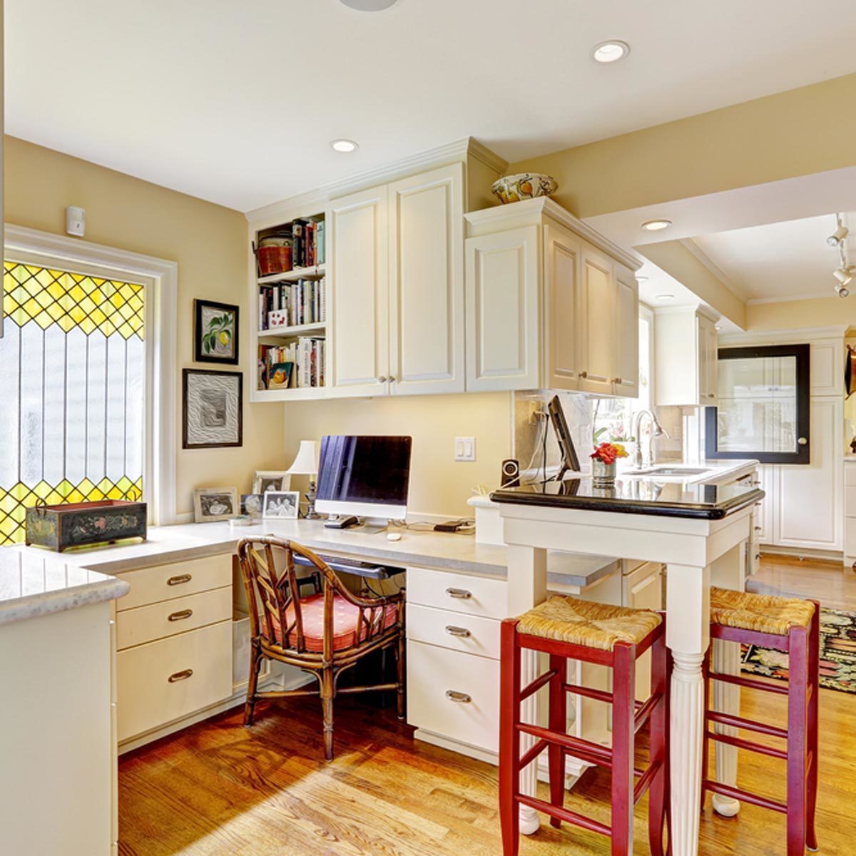 kitchen desk