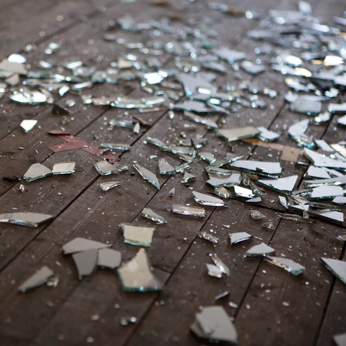 broken glass