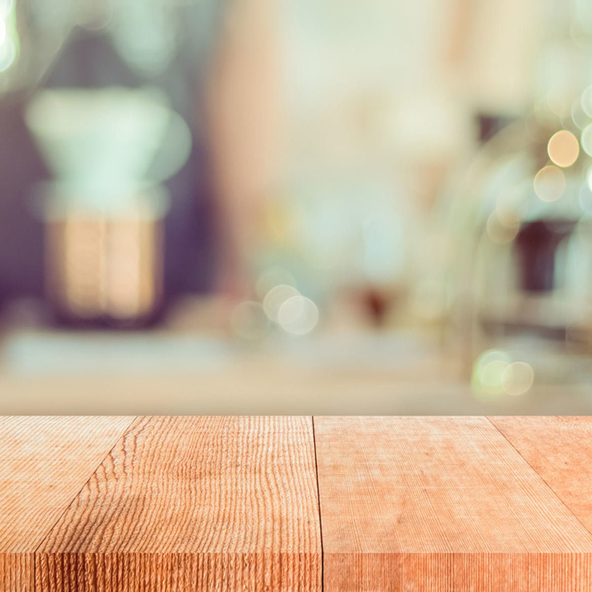 wood kitchen countertop