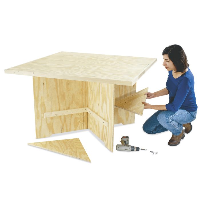 knock apart workbench