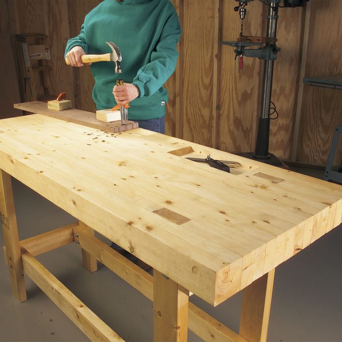 2x4 workbench