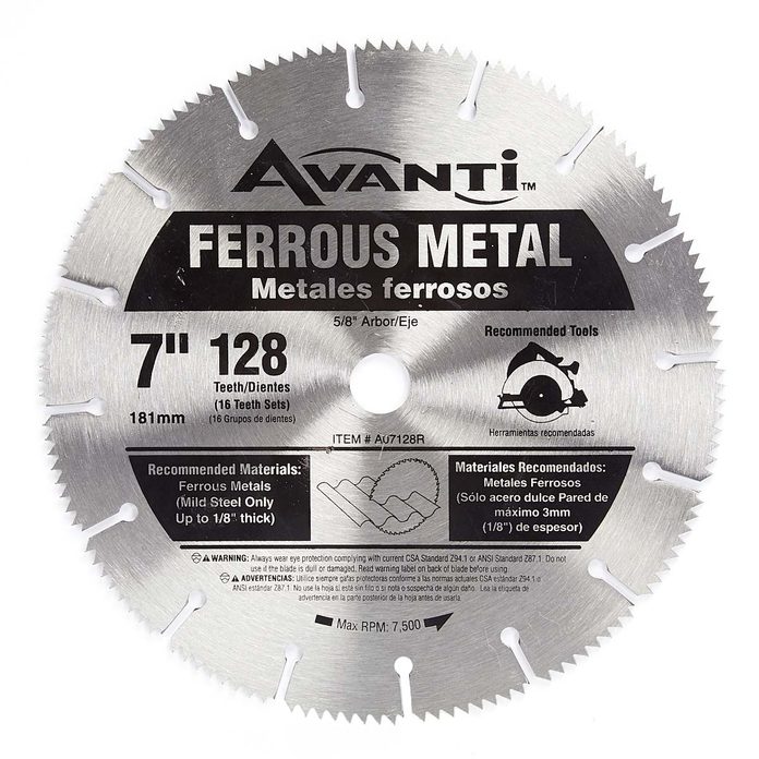 cutting metal safely saw blade