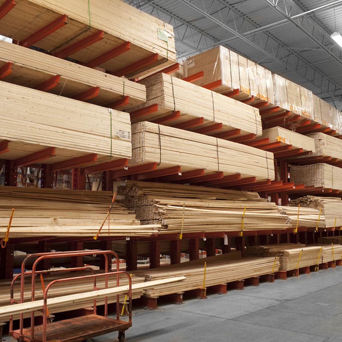 Wood Stacks Aisle