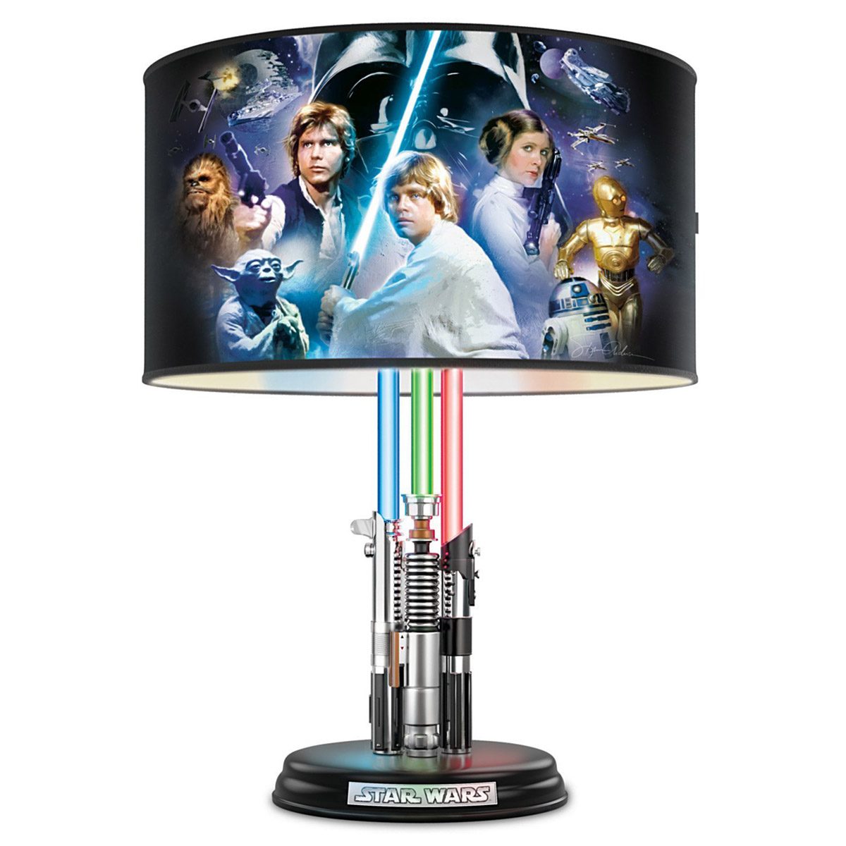 star wars lightsaber lamp