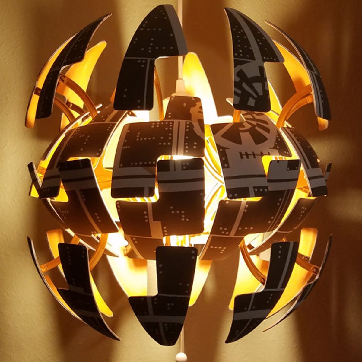 star wars death star lamp