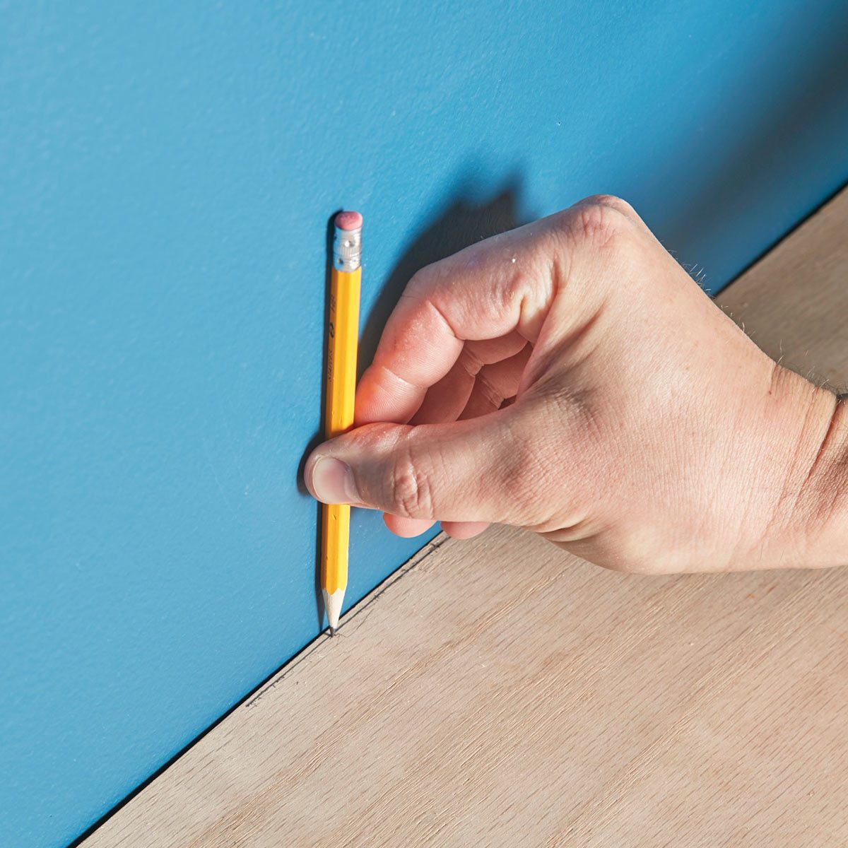 Floating Shelves scribe for a tight fit