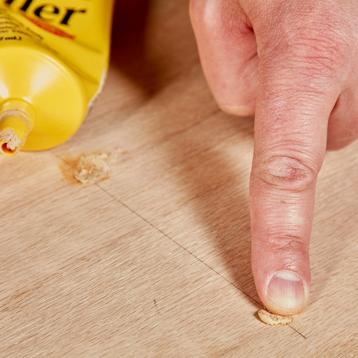 Floating Shelves film nail holes