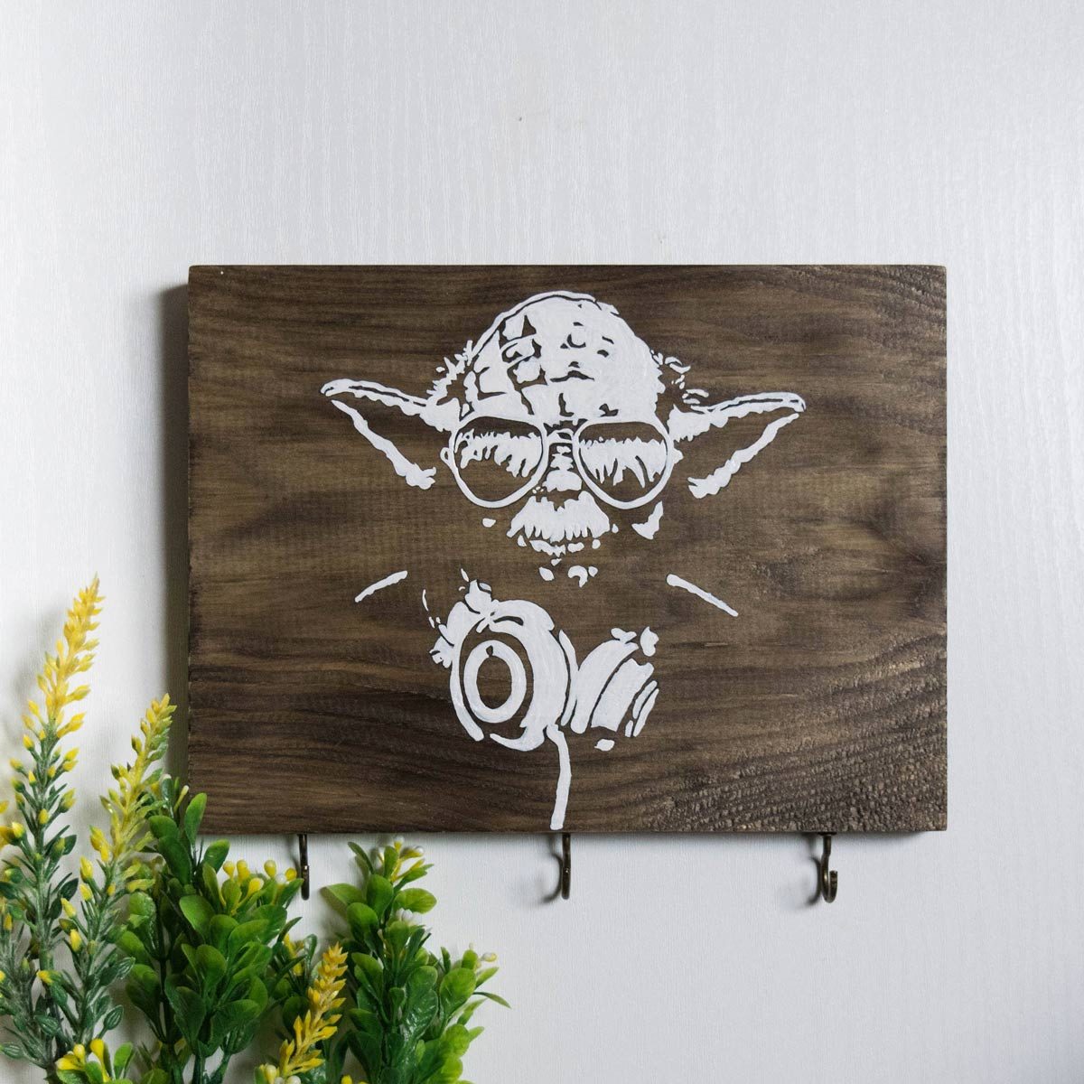 star wars yoda coat rack