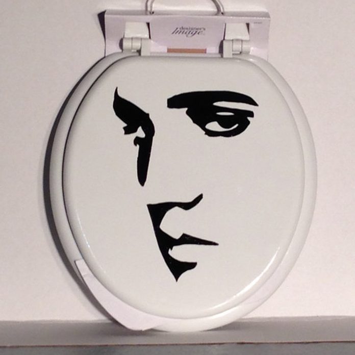 elvis toilet