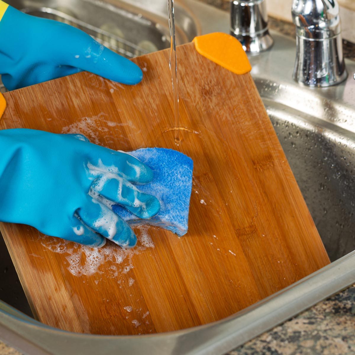 wash cutting-board