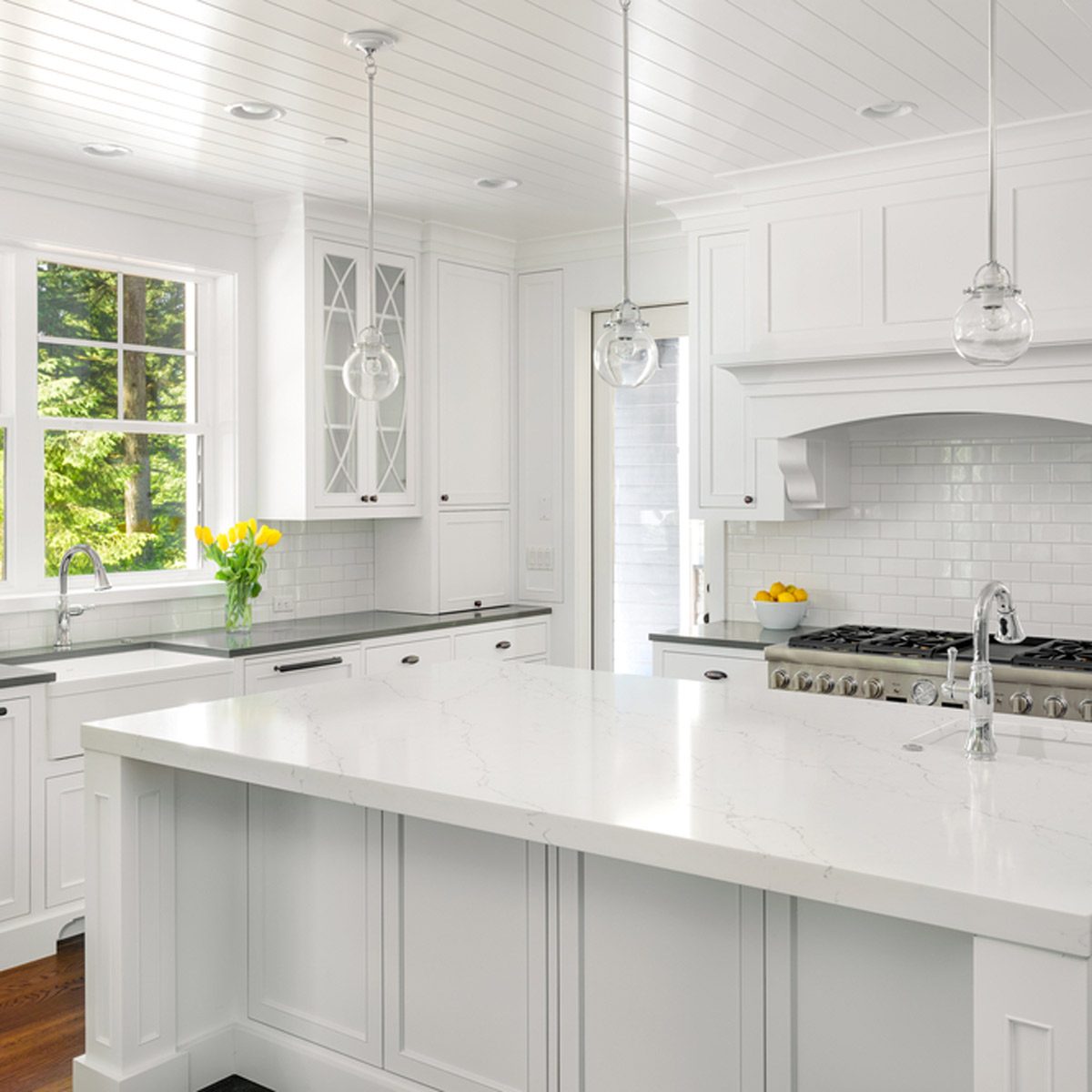 White kitchen