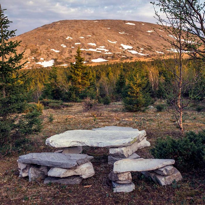 stone table