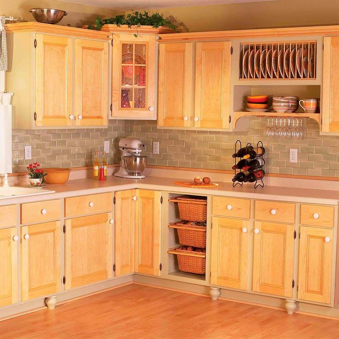 after cabinet facelift