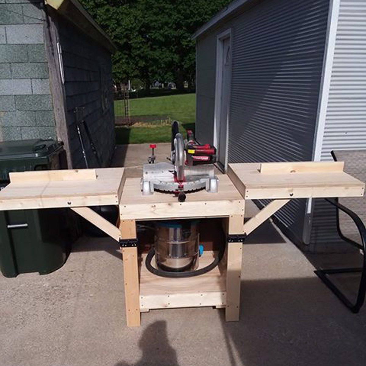 Richard Rowe DIY Miter Saw Stand